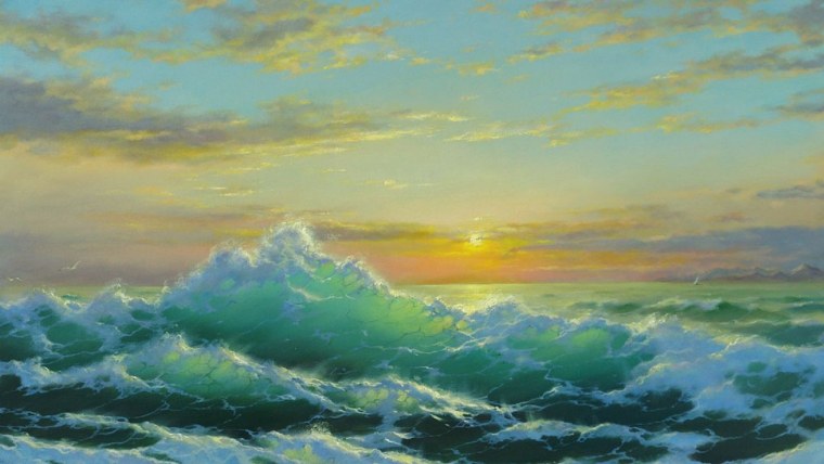 Георгий Дмитриев морские пейзажи