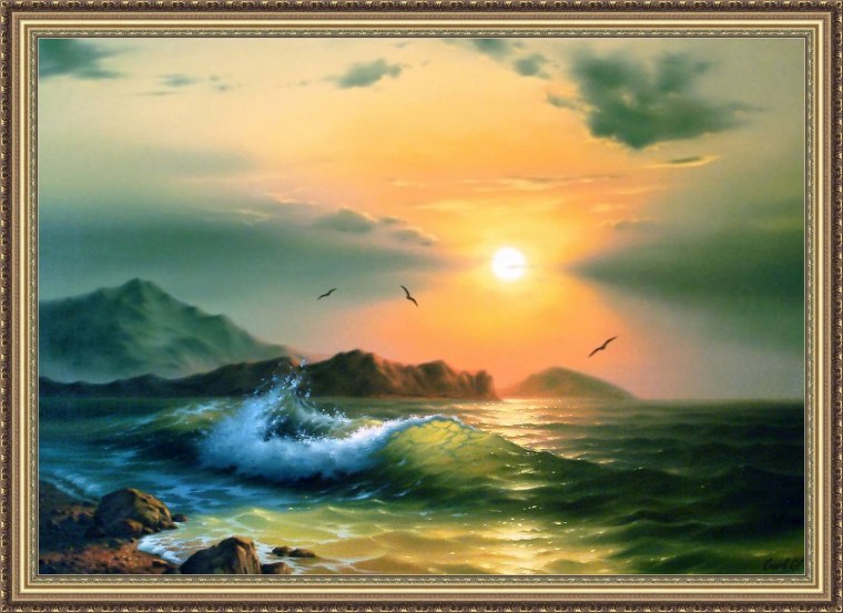 Сергей Стоев морской пейзаж