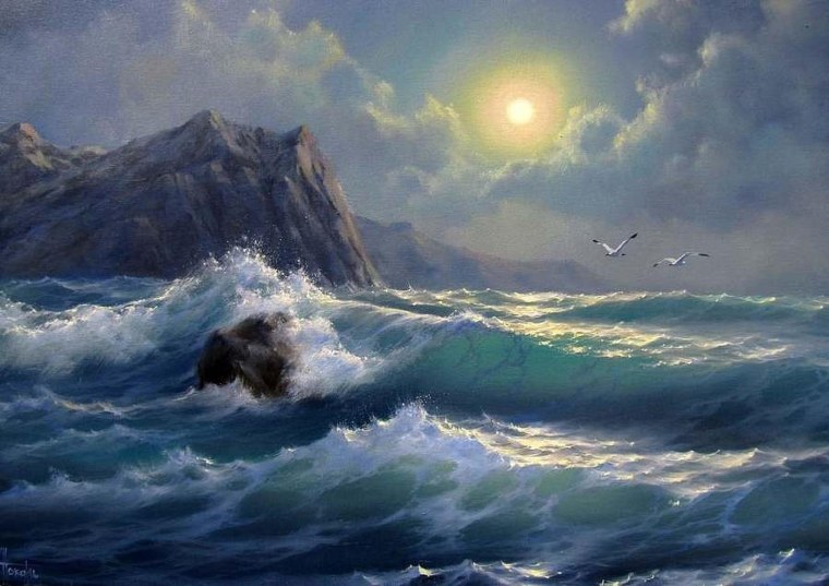 Маринистика и.к.Айвазовский морской пейзаж