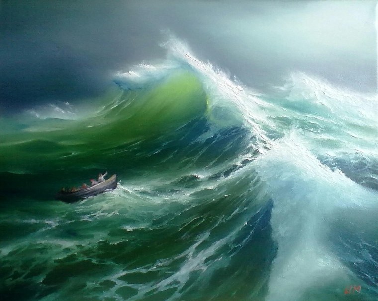 Девятый вал художники-маринисты