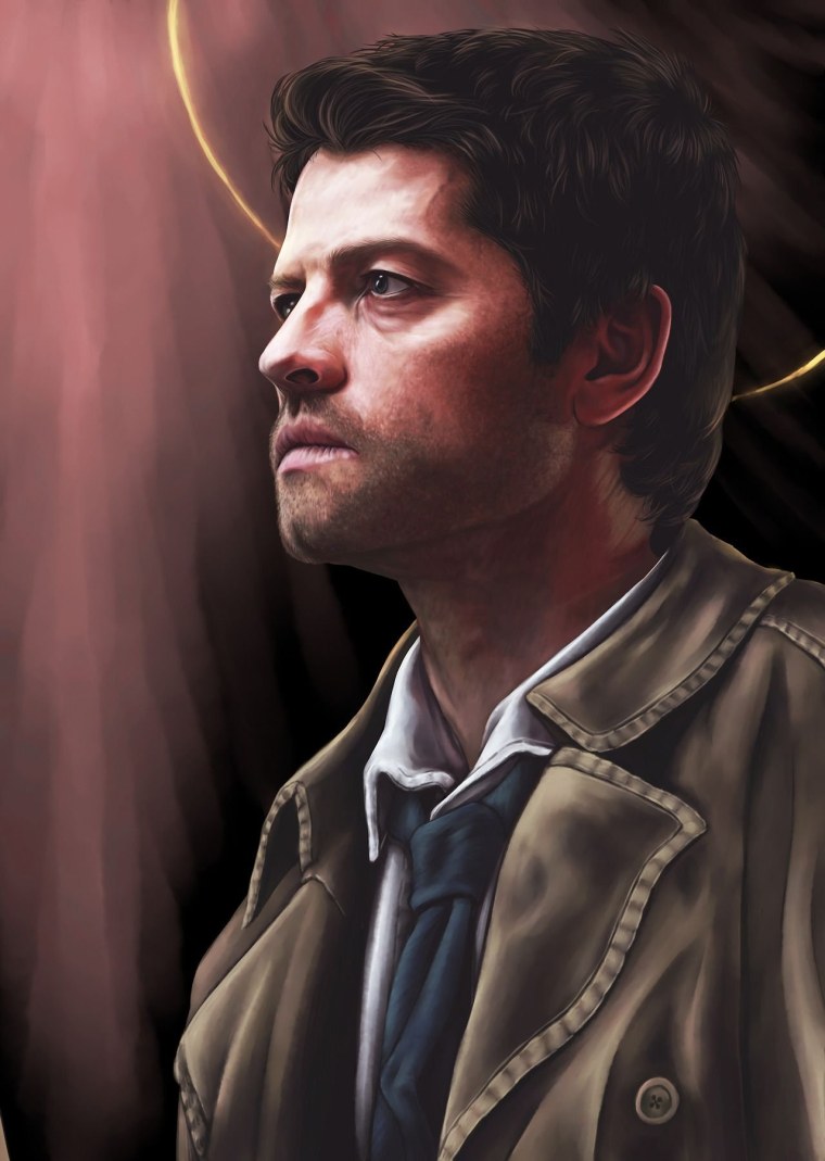 Сверхъестественное аниме Кастиэль