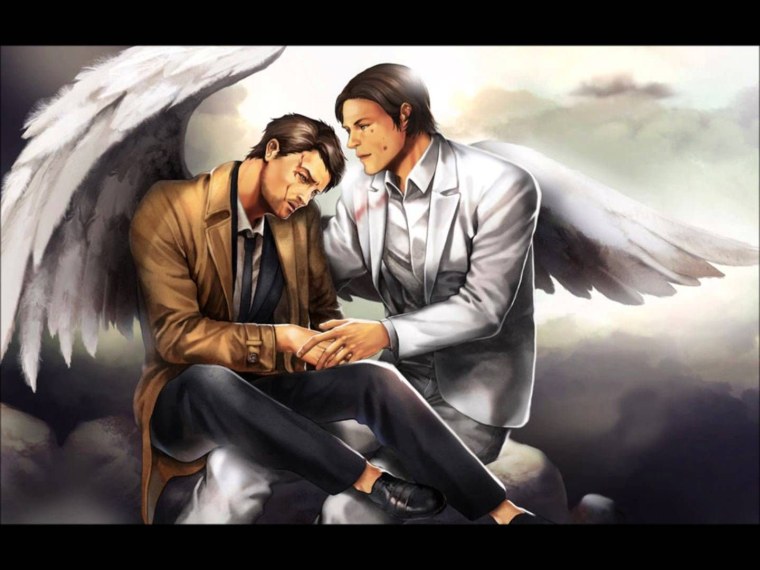 Кастиэль ангел сверхъестественное арт