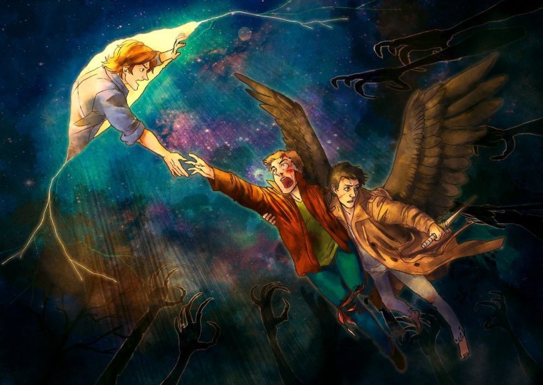 Сэм Дин Кастиэль Люцифер