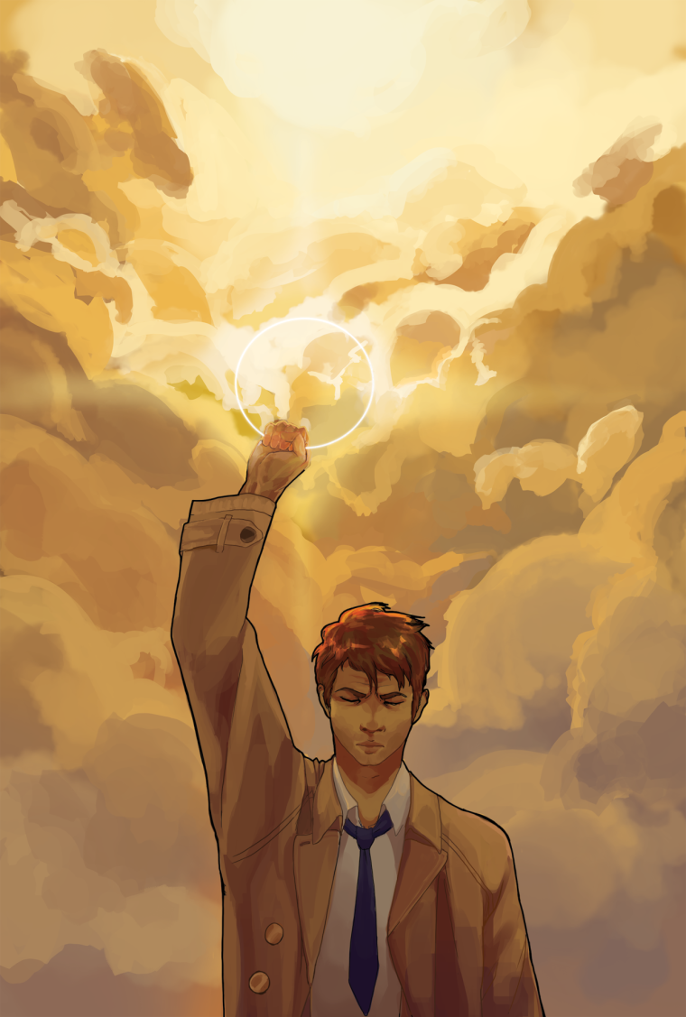 Кастиэль сверхъестественное арт