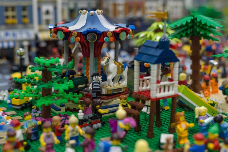 Лего парк самоделка