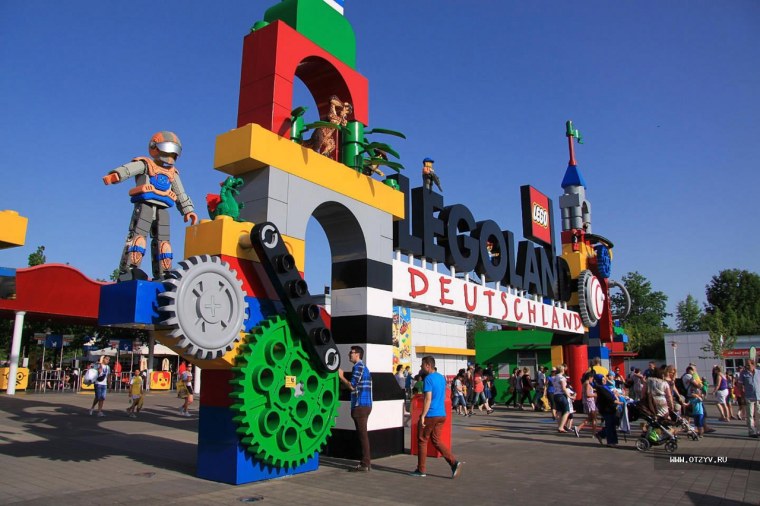 Парк развлечений Леголенд в Дании