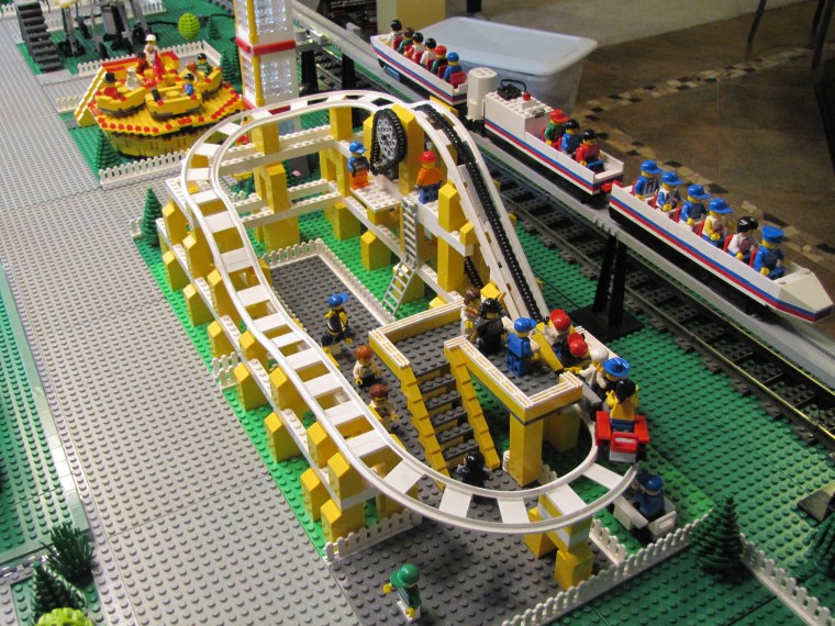 Лего Сити парк аттракционов Леголенд