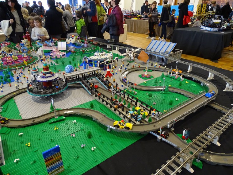 Детский проект парк аттракционов лего