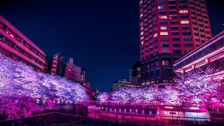 Обои ночной город Эстетика