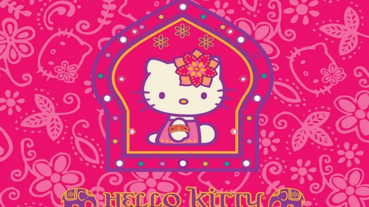 Обои на планшет с Хеллоу Китти