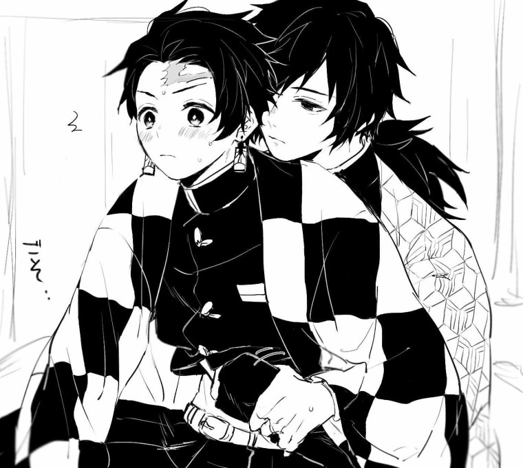 Ренгоку и Танджиро и Томиока