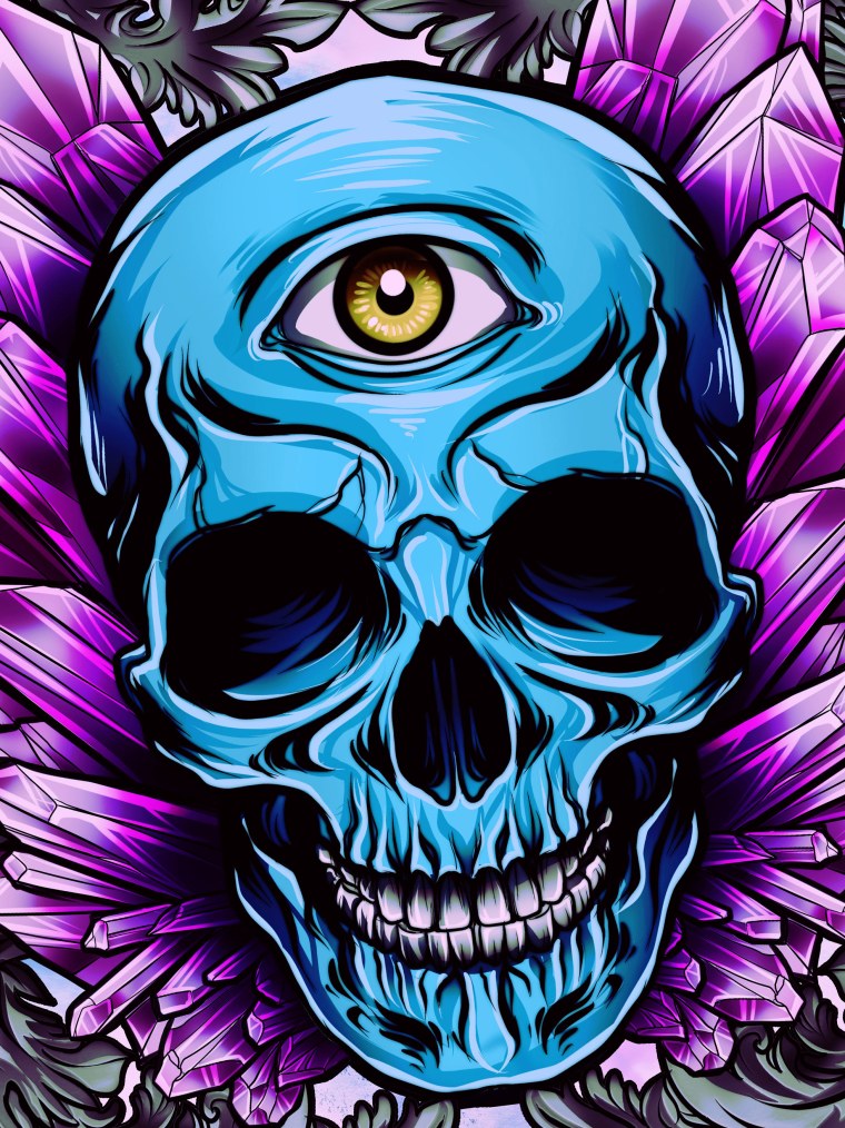 Красивый череп