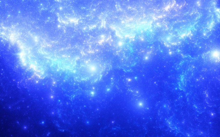 Фиолетовое небо со звездами