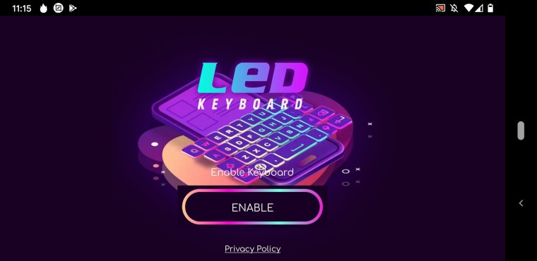 Neon клавиатура