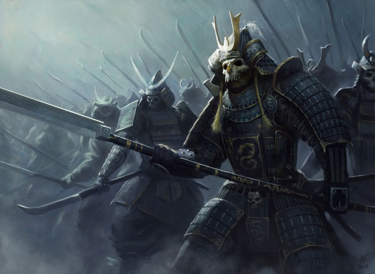 Ронин Самурай демон