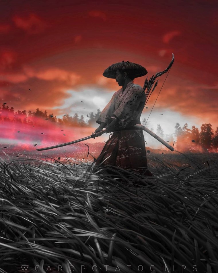 Воин Ронин Самурай