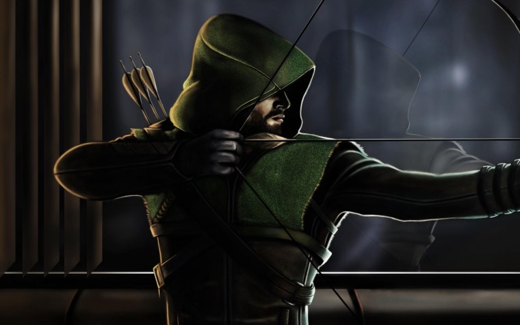 DC Оливер Квин арт