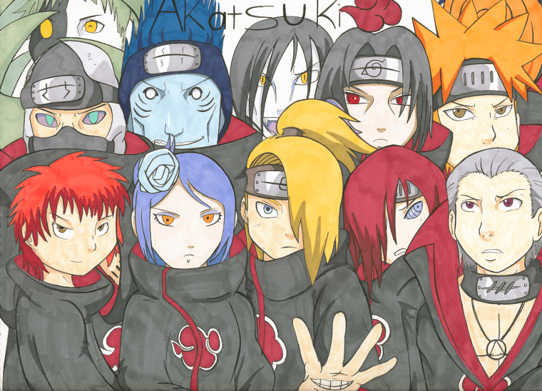 Раскраска Наруто