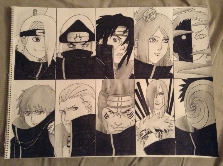 Облако на плаще Акацуки