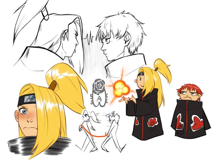 Рисунки Акацуки