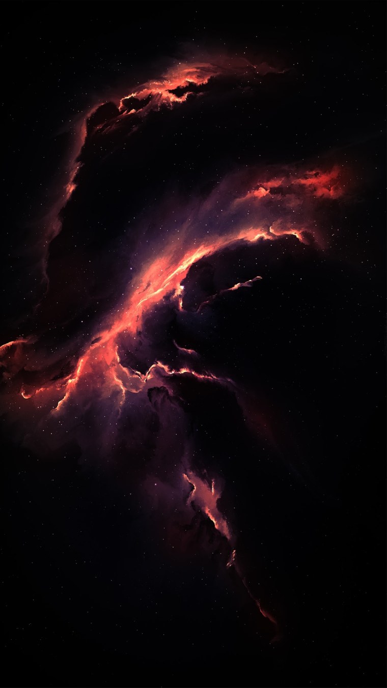 Планета на черном фоне