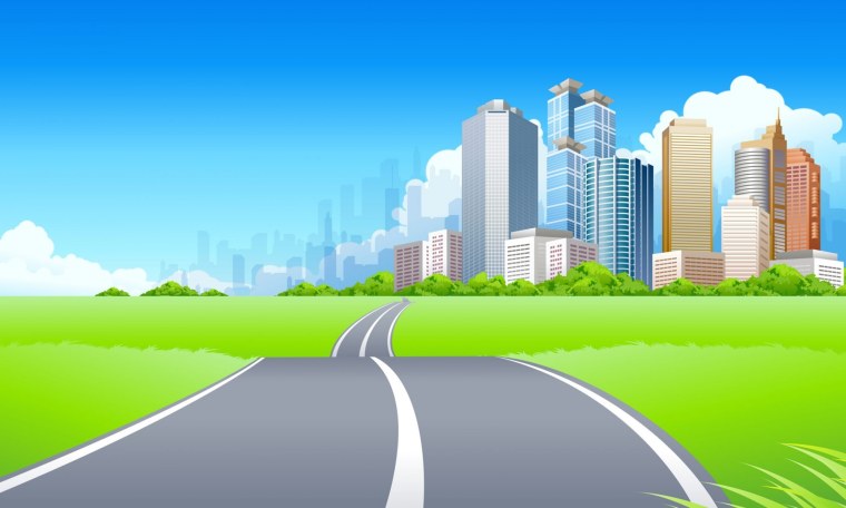 Дорога сбоку