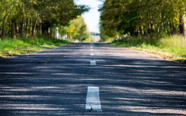 Дорога асфальт
