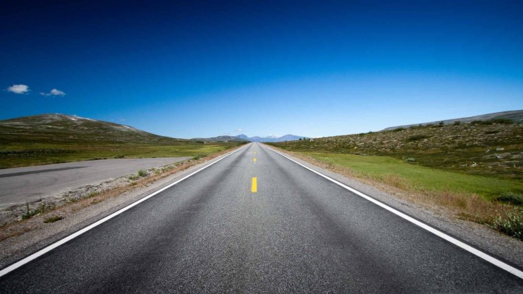 Дорога поворот