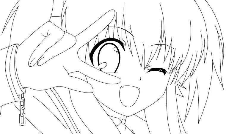 Раскраски аниме