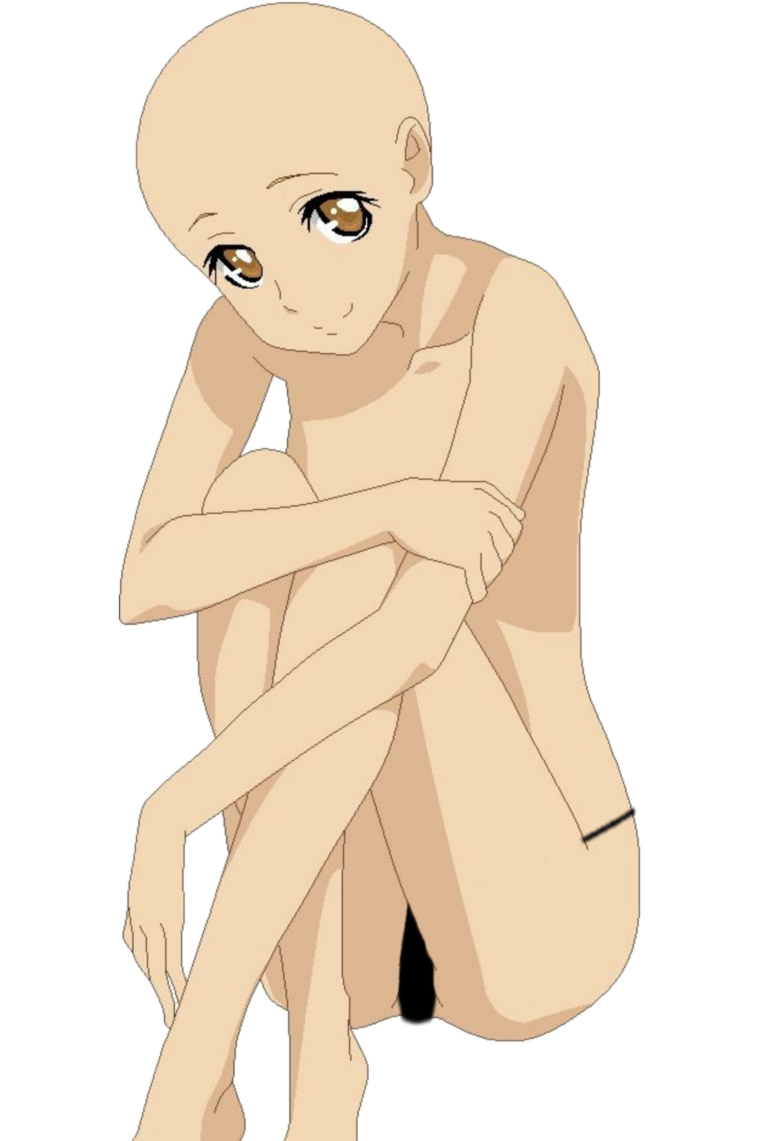 Манекен для рисования сидит