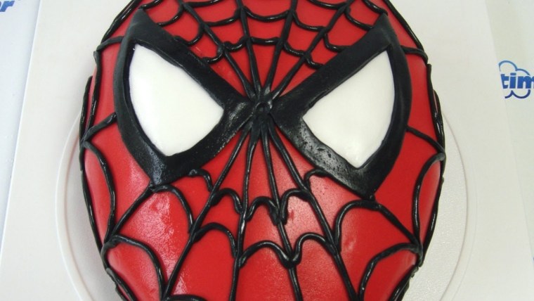 Торт человек паук Веном Халк