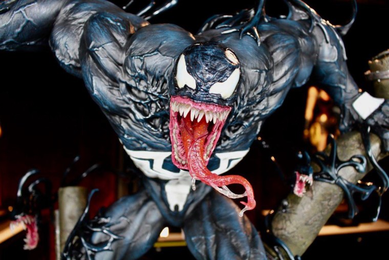 Торт Веном и человек паук без мастики