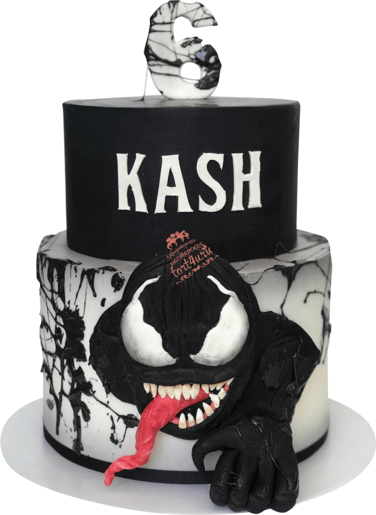 Веном торт детский