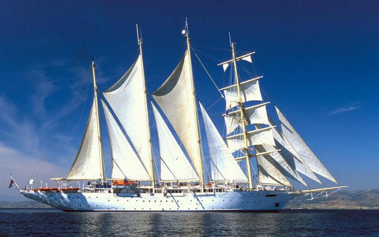 Баркентина корабль парусный