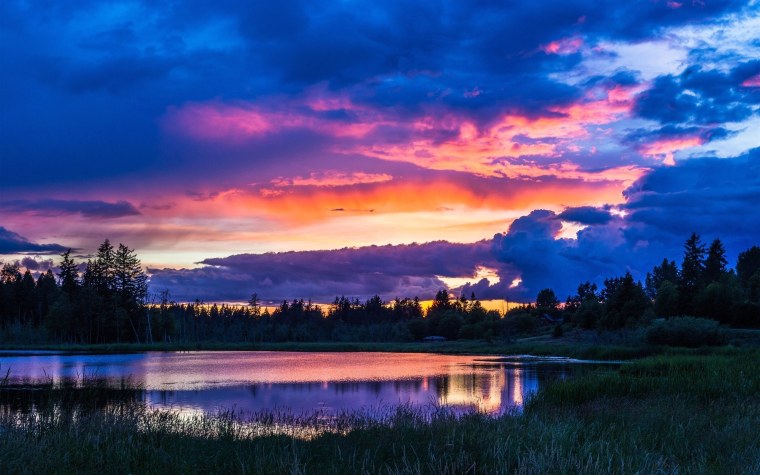 Природа вечер