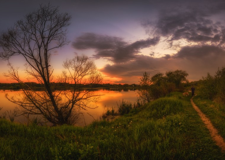 Природа закат