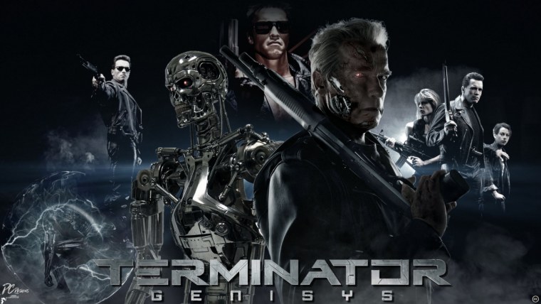 Terminator: Genisys 3d Шварценеггер