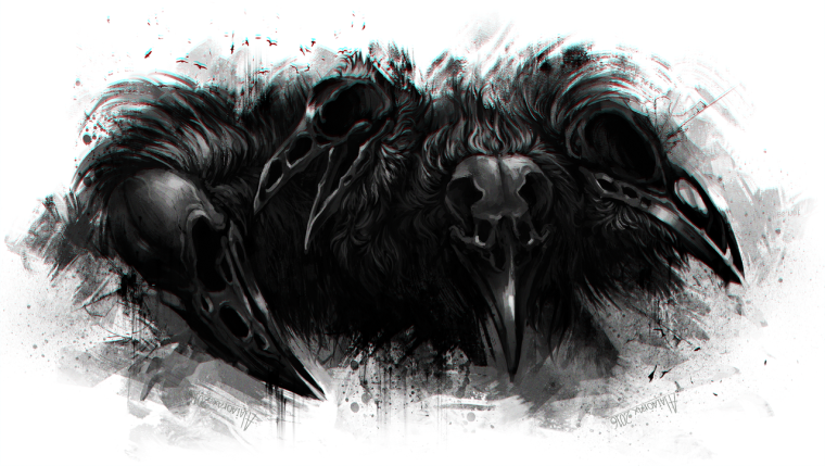 Ворон дождь