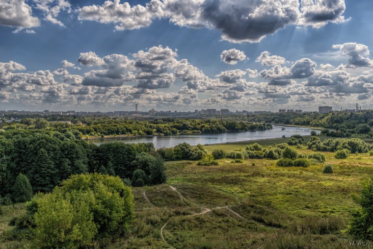 Холмы парк Коломенское