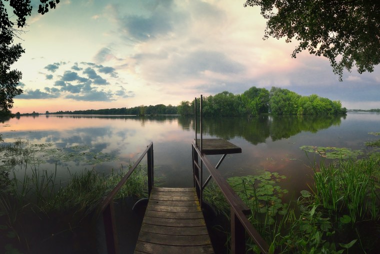 Фотосессия на речке