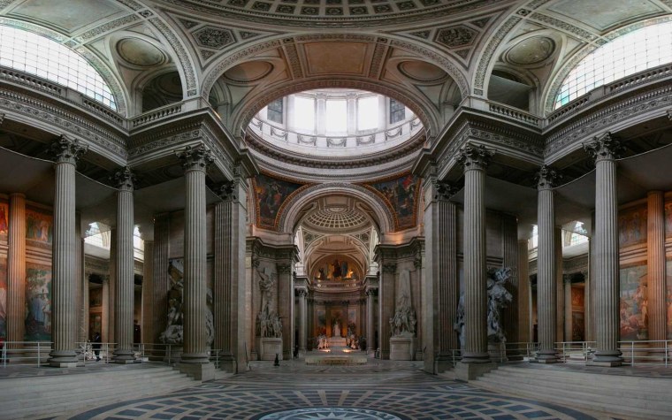 Парижский Пантеон собор Святой Женевьевы