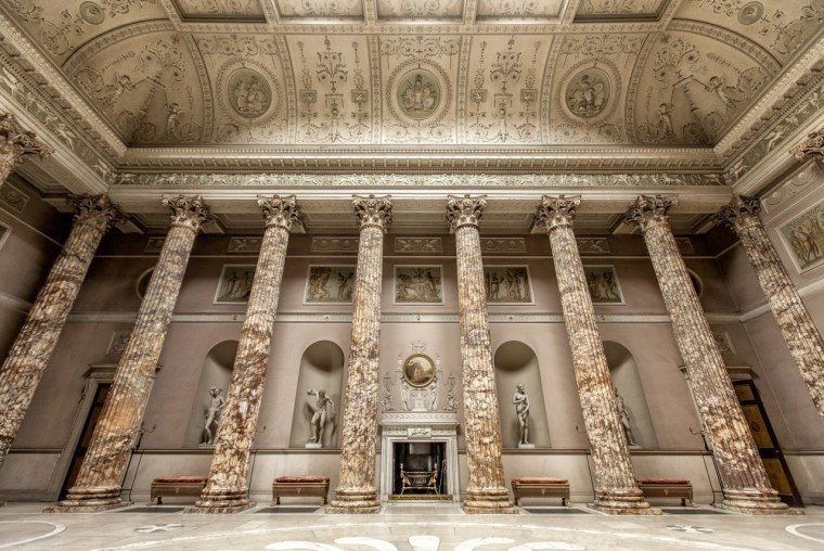 Роберт адам Кедлстон Холл интерьер