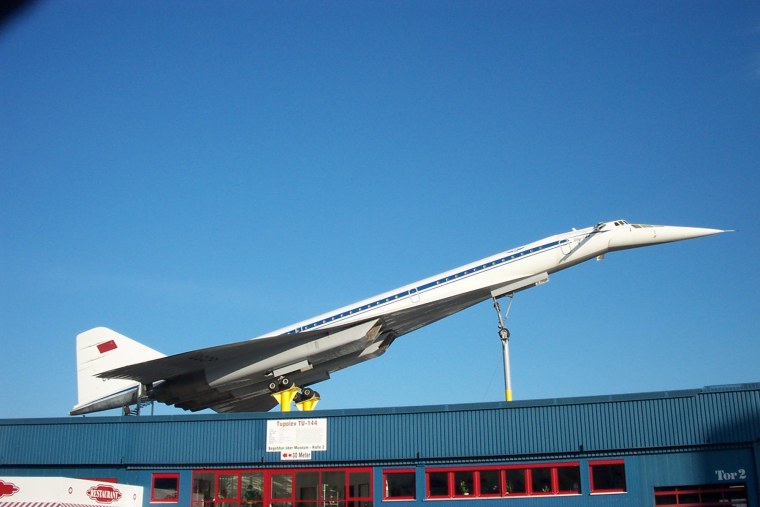 Ту-144 сверхзвуковой самолёт