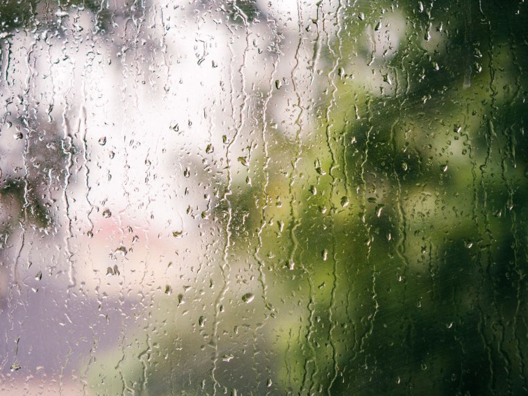 Дождь в окне