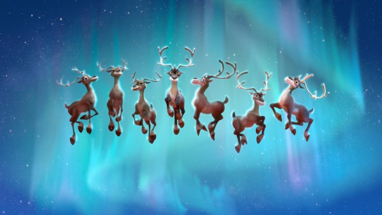 Новогодний олень