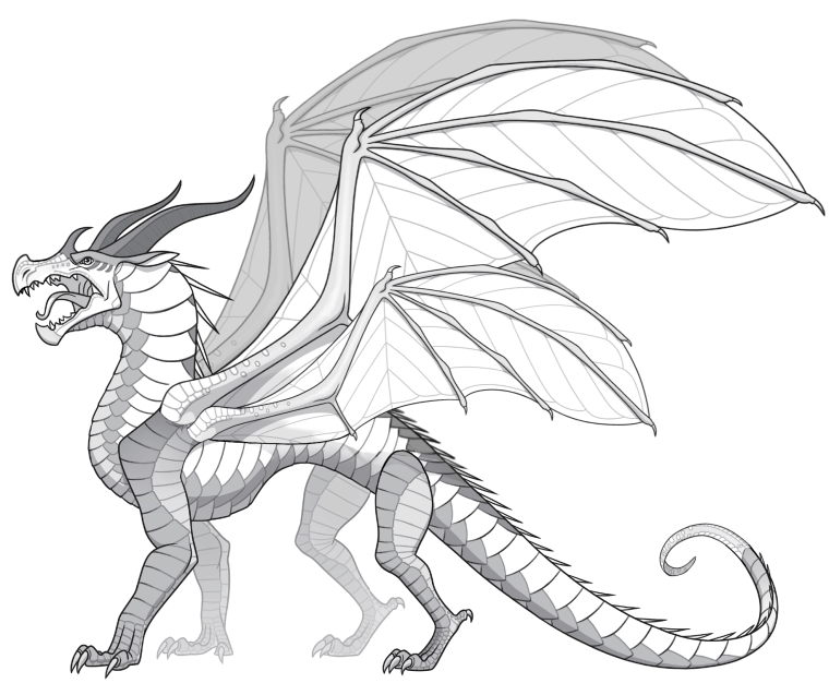 Рисунки драконов для срисовки