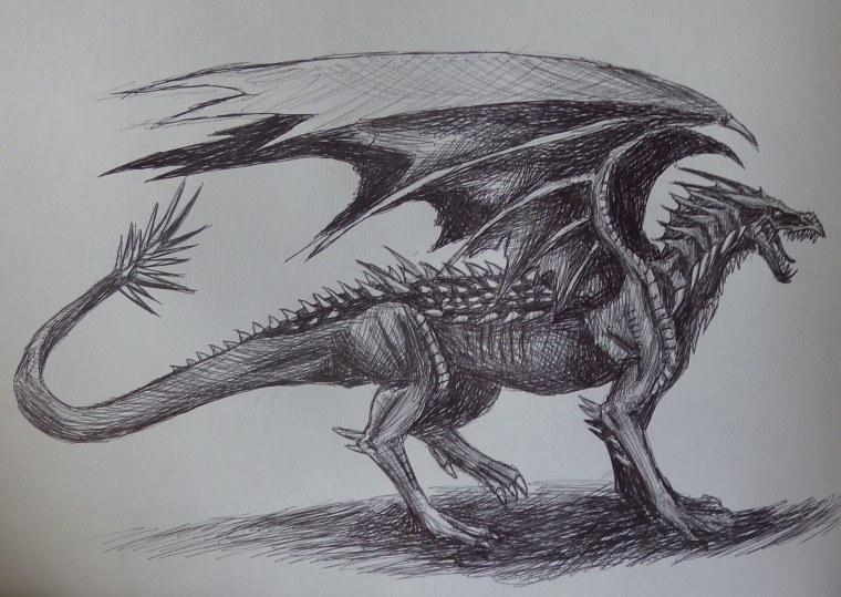 Мифические драконы аниме