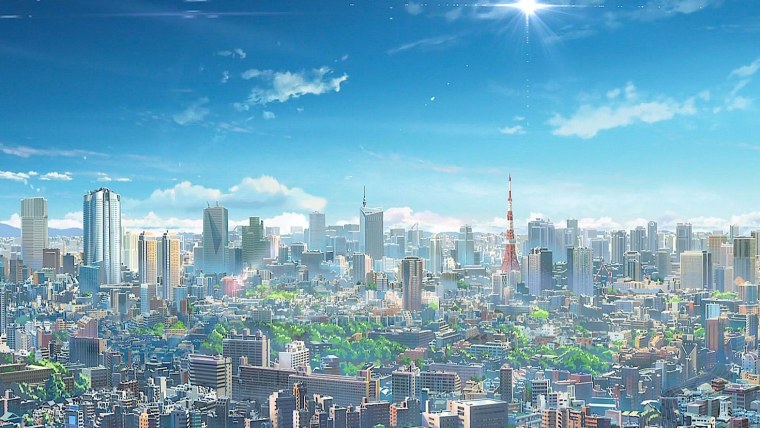 Япония Токио улицы анимэ