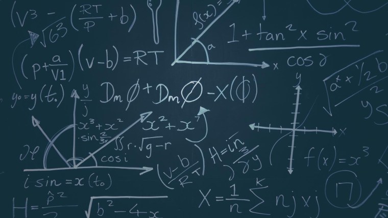 Математические формулы фон