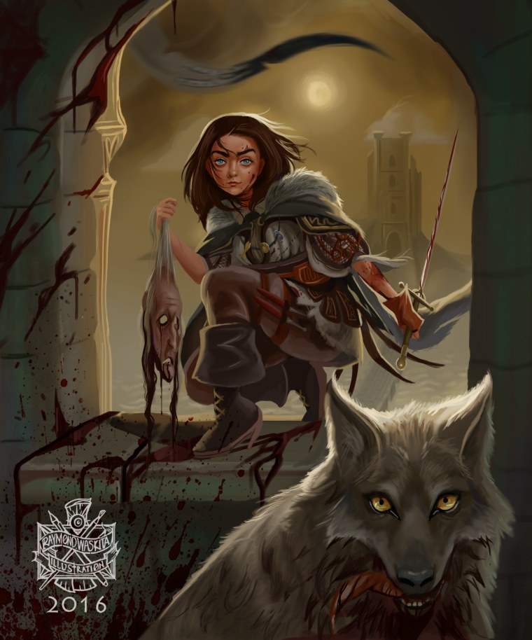 Арья Старк книжная версия